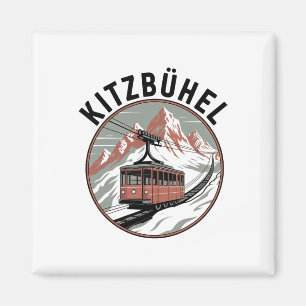 Kitzbühel Winter Ski Adventure Alpine Escape _10 Magnet