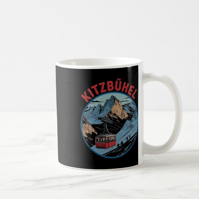 Kitzbühel Winter Ski Adventure Alpine Escape _6  Coffee Mug (Right)