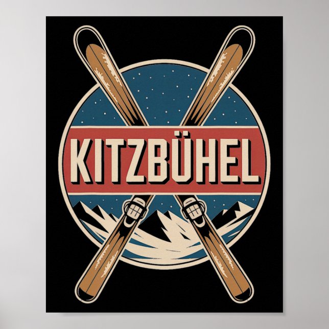 Kitzbühel Winter Ski Adventure Alpine Escape _7  Poster (Front)