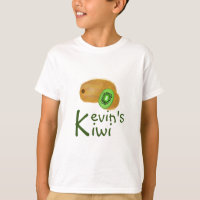 Kiwi Adorable design with initial 'K'