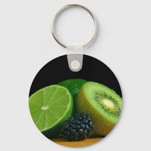 Kiwi and lime key ring