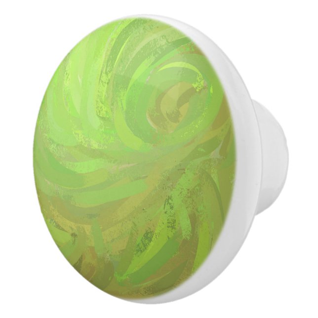 Kiwi Bash Ceramic Knob (Right)