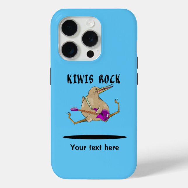 Kiwi Bass Guitar Case-Mate iPhone Case (Back)