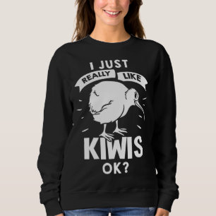 Kiwi Bird  Baby New Zealand  3 Sweatshirt