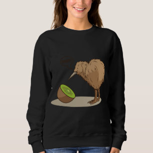 Kiwi Bird Fruit New Zealand Mama Fun Sweatshirt