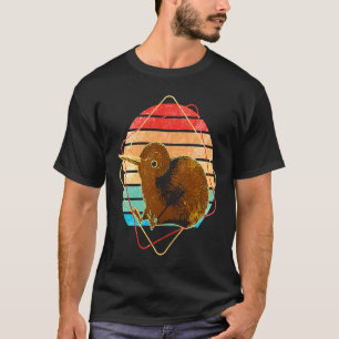 Kiwi Bird New Zealand Animal Colourful 1 T-Shirt