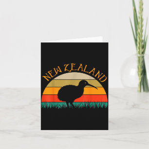 Kiwi bird nz travel new zealander new zealand  card