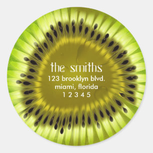 Kiwi Blend Address Label Stickers