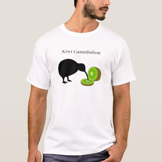 Kiwi Cannibalism T-Shirt (Front)