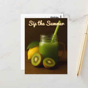 Kiwi & Citron Juice – Sip the Summer Postcard