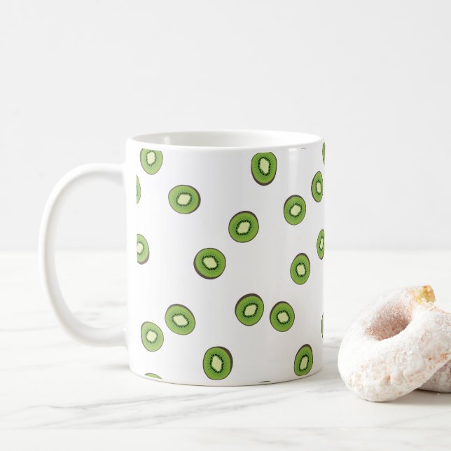 Kiwi Coffee Mug (With Donut)
