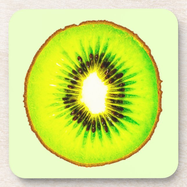 kiwi customisable coaster (Front)