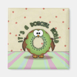 kiwi donowl magnet
