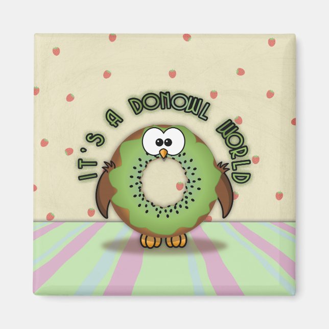 kiwi donowl magnet (Front)