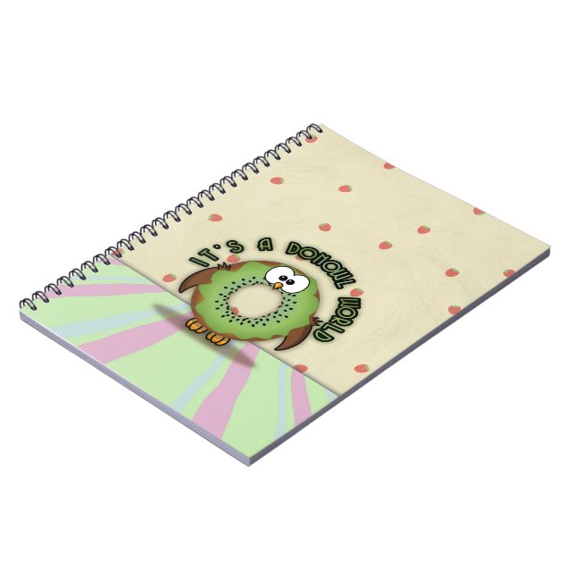 kiwi donowl notebook (Left Side)