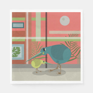 Kiwi Family Napkin