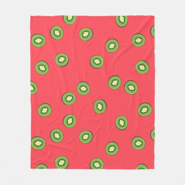Kiwi Fleece Blanket (Front)