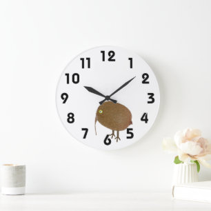 Kiwi Fruit Bird Clock