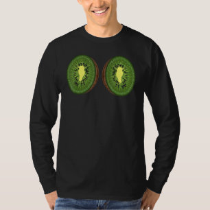 Kiwi Fruit Costume Vacation Beach Pool Party T-Shirt