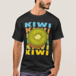 KIWI Fruit Fruit Vitamins Vegan Kiwi T-Shirt<br><div class="desc">The Kiwi is perfect for the Kiwi lover, fruit dealer and friend of Kiwis. Kiwi the vitamin-rich fruit fruit. Cool and fun Kiwi design for men and women. With the Kiwi, you always have something super cool for the Kiwi lover, fruit dealer and friend of Kiwis, for a birthday or...</div>