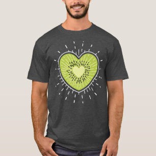 Kiwi Fruit Lover Vegan Vegetarian Healthy T-Shirt