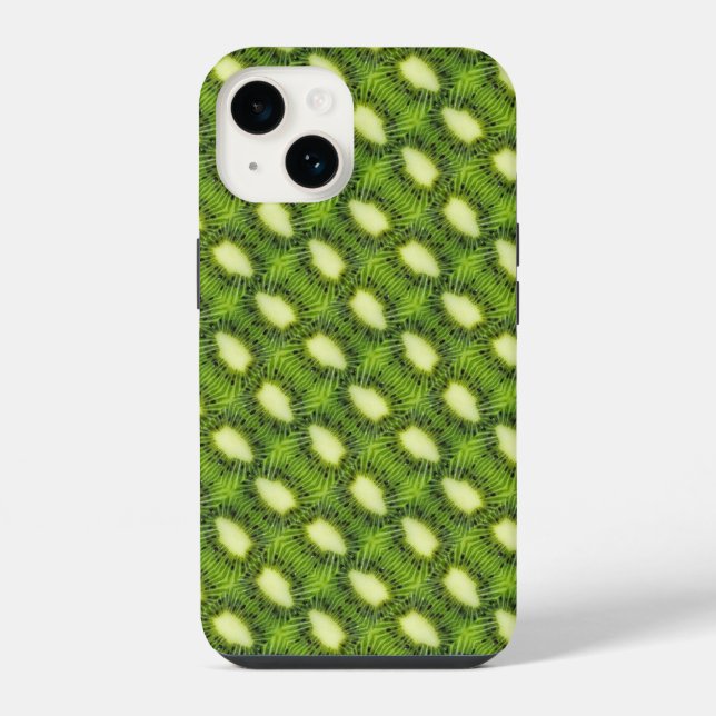 Kiwi fruit pattern iPhone case (Back)