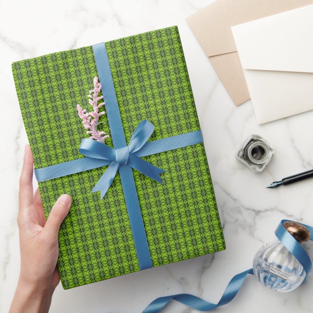 Kiwi fruit pattern wrapping paper (Gifting)