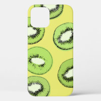 Kiwi fruit seamless pattern,background with kiwi s