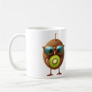 Kiwi Fun Cheerful Vacation Tropical Drink Fruits Coffee Mug