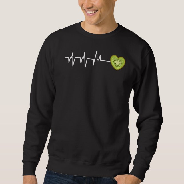 Kiwi Heartbeat   Sweatshirt (Front)