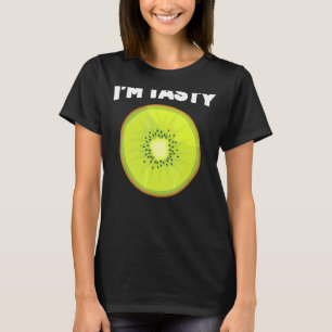 Kiwi Im Tasty Tropical Fruit Vegetarian Berry T-Shirt