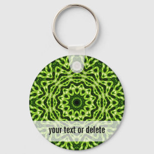 Kiwi Kaleidoscope Key Ring