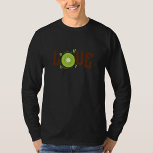 Kiwi Love Fruit Animal New Zealand T-Shirt