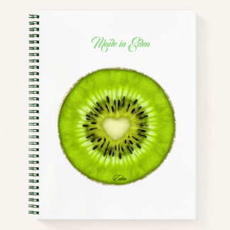 Kiwi Made in Eden spiral notebook