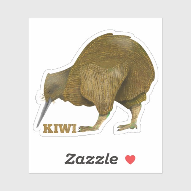 Kiwi N.Z. Bird (Sheet)