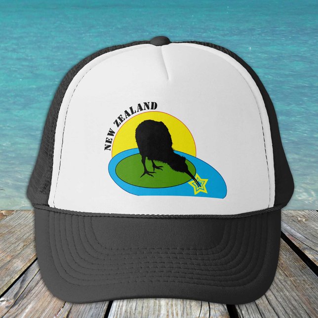 Kiwi - New Zealand Bird & Bro Fashion/Trucker Hat (Creator Uploaded)