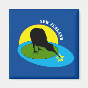 Kiwi - New Zealand Bird & Bro Travel (magnets) Magnet