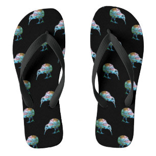 KIWI NEW ZEALAND KIWI PAUA JANDALS THONGS
