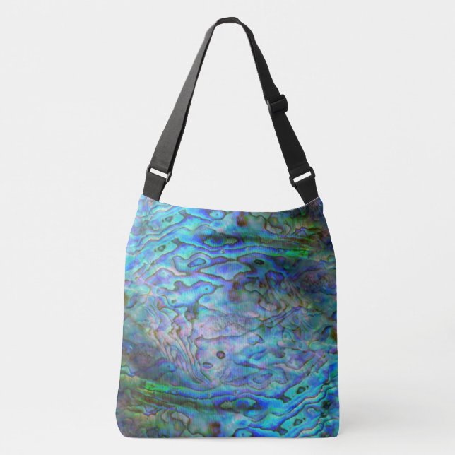 KIWI NEW ZEALAND PAUA CROSSBODY BAG (Front)