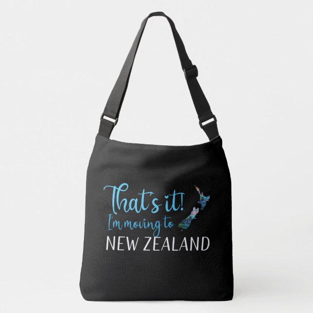 KIWI NEW ZEALAND PAUA CROSSBODY BAG (Front)