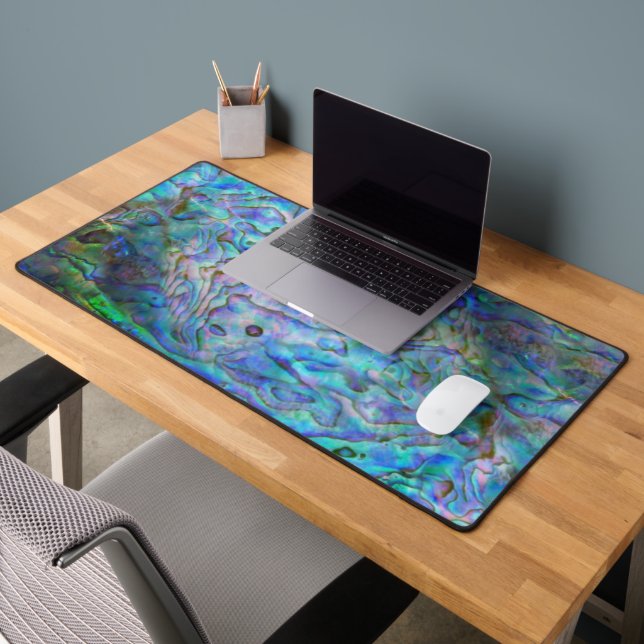 KIWI NEW ZEALAND PAUA  DESK MAT (Office 2)