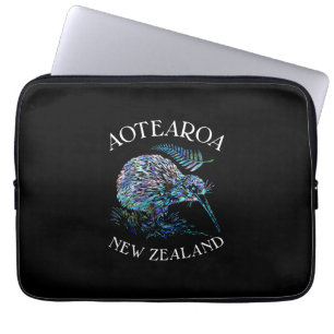 KIWI NEW ZEALAND PAUA LAPTOP SLEEVE