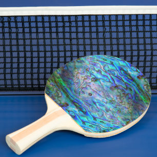KIWI NEW ZEALAND PAUA PING PONG PADDLE