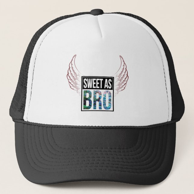 KIWI NEW ZEALAND SWEET AS BRO PAUA TRUCKER HAT (Front)