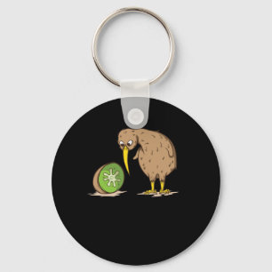 Kiwi New Zealand unable to fly Vogel Kiwifruit Key Ring