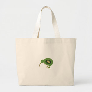 kiwi nz kiwifruit large tote bag