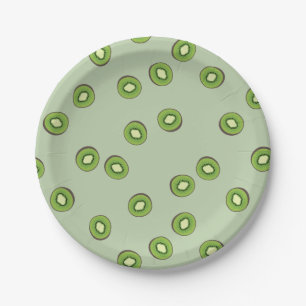 Kiwi Paper Plate