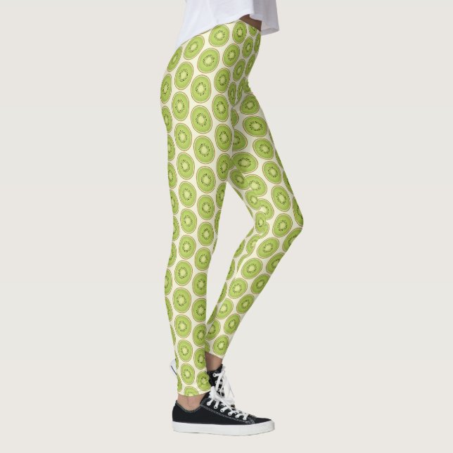 Kiwi Pattern Leggings (Right)