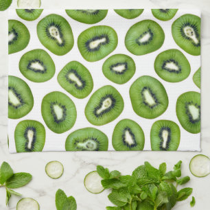 Kiwi Pattern Tea Towel