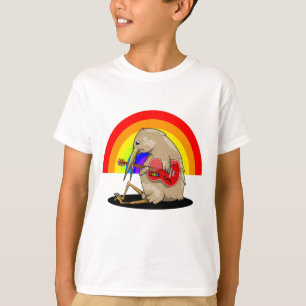 kIWI playing acoustic guitar T-Shirt